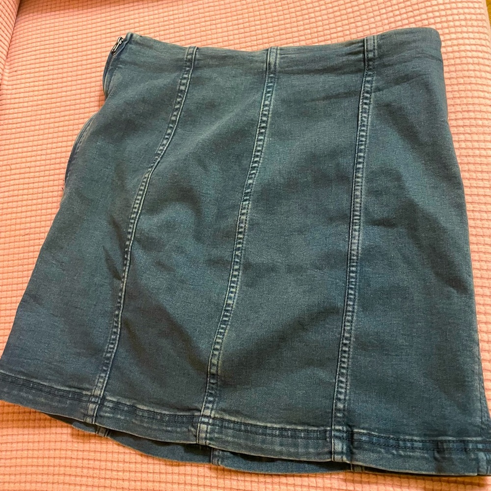 Denim Modern Femme Skirt